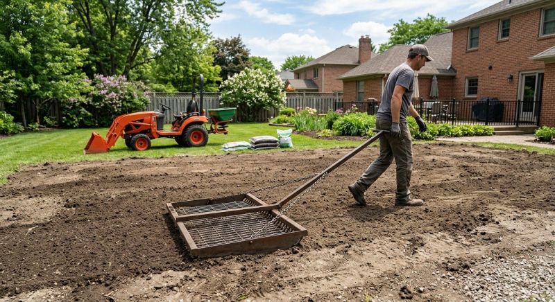 Landscape Leveling Service
